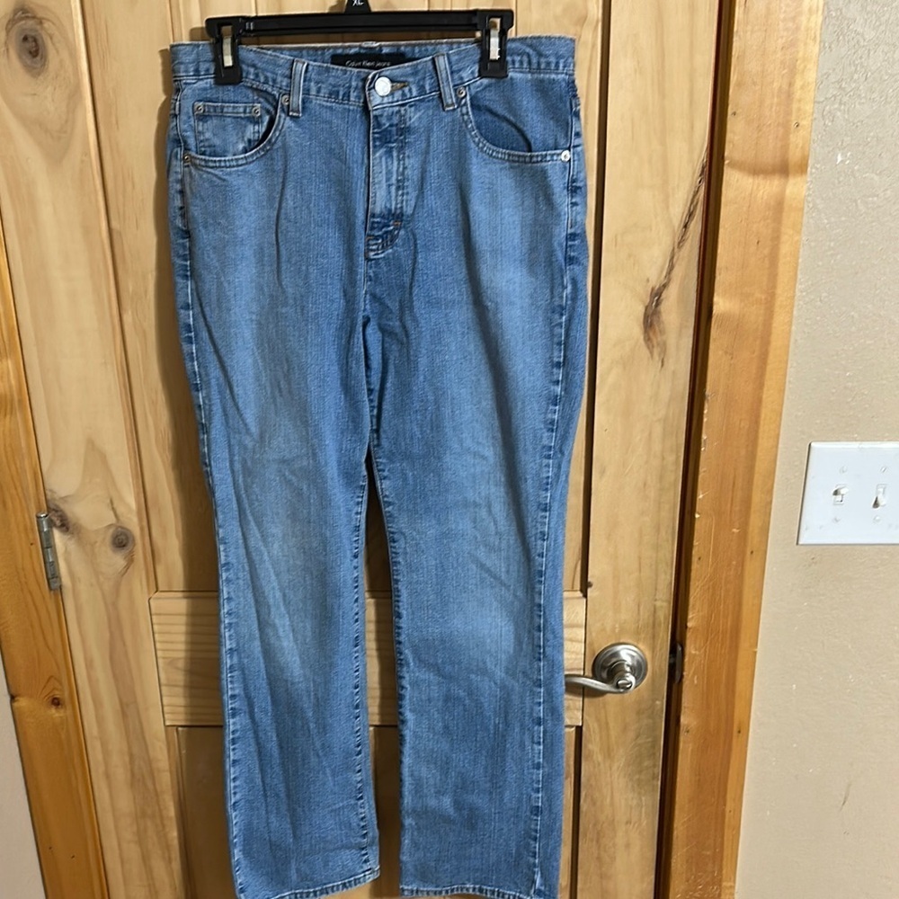 Calvin Klein Women’s Bootcut Blue Jeans